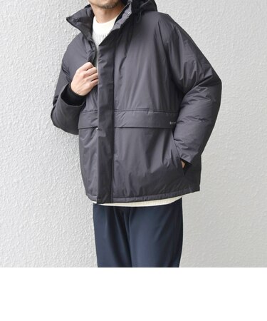 SHIPS any: ワッシャー ナイロン ダウン / 中綿 ミックス スピンドル スタンド ブルゾン◇