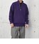 SHIPS any:〈手洗い可能〉ハーフジップ 畦編み ドライバーズ ニット 25AW◇
