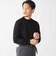 SHIPS:〈手洗い可能〉HANDFRAME 16ゲージ モックネック ニット