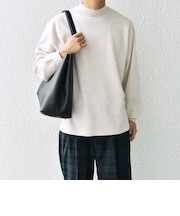 SHIPS any: 〈手洗い可能〉 ミラノリブ モックネック ニット 25AW◇