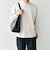 SHIPS any: 〈手洗い可能〉 ミラノリブ モックネック ニット 25AW◇