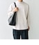 SHIPS any: 〈手洗い可能〉 ミラノリブ モックネック ニット 25AW◇