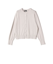 SHIPS Primary Navy Label:SUVIN クルーネック カーディガン