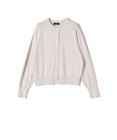 SHIPS Primary Navy Label:SUVIN クルーネック カーディガン