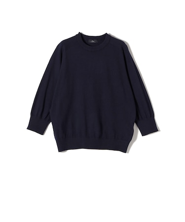 SHIPS Primary Navy Label:SUVIN ドルマン プルオーバー
