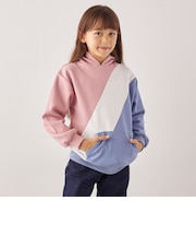 SHIPS any:〈洗濯機可能〉デザイン ポンチ プルオーバー パーカー <KIDS>◇