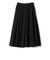 SHIPS Primary Navy Label:〈手洗い可能〉アシメ タック スカート