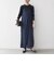 SHIPS any:〈洗濯機可能〉ツイード ライク サロペット［NAVY BLUE］