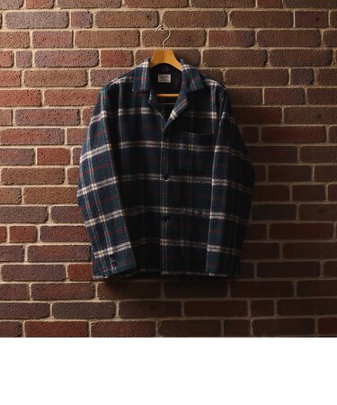 SHIPS: AUTHENTIC シャギー ネル シャツ ジャケット