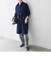 SHIPS any:〈手洗い可能〉コーデュロイ シャツ ジャケット ワンピース
