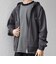 SHIPS any: CLASSY バックタック スウェット ジップ パーカー◇