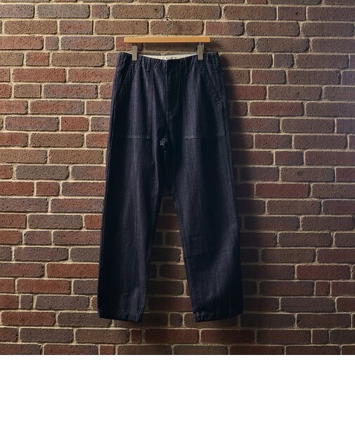 SHIPS: AUTHENTIC ベーシック デニム ベイカー パンツ