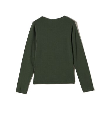 gicipi:バック U ロング スリーブ Tシャツ（CECE）