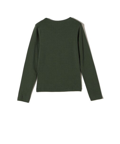 gicipi:バック U ロング スリーブ Tシャツ（CECE）
