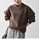 SHIPS any: French Merino ウール クルーネック ニット◇