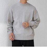 SHIPS any: LOUNGE FOX シャギー セミモックネック ニット◇