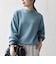 SHIPS any: LOUNGE FOX シャギー セミモックネック ニット◇