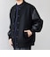 SHIPS any: PURE WOOL MELTON スタジアム ブルゾン (スタジャン)◇