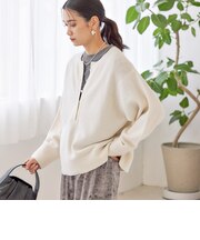 〈手洗い可能〉ウール カシミヤ 2WAY プルオーバー