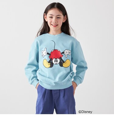SHIPS any: /ミッキーマウス/ ポージング スウェット <KIDS>