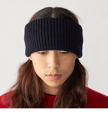 【WEB限定】SHIPS:〈手洗い可能〉2WAY ヘア＆ネック ニットバンド