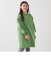 SHIPS any:〈洗濯機可能〉デザイン フリル ワンピース <KIDS>