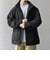 SHIPS any:〈撥水/防風等〉多機能 中綿 2トーン スタンド ブルゾン 25AW◇