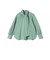 SHIPS Primary Navy Label:ストレッチ ギンガム ボウタイ ブラウス