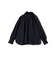 SHIPS Primary Navy Label:ストレッチ ギンガム ボウタイ ブラウス