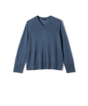 SHIPS Primary Navy Label:18G ZEGNA Vネック ニット