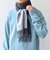 SHIPS any: サープラスヤーン ウール カシミヤ リバーシブル ソリッド マフラー◇