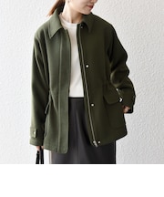 SHIPS any: メルトン ジップ フィールド コート