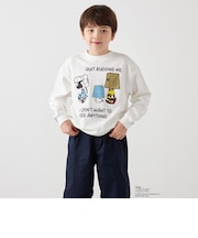 SHIPS any: SNOOPY コラボ NOT THERE グラフィック プリント スウェット <KIDS>
