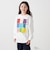SHIPS any: SNOOPY コラボ 75th ブロック グラフィック プリント スウェット <KIDS>
