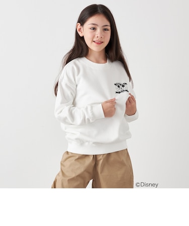 SHIPS any: /ミッキーマウス/ ワンポイント スウェット <KIDS>