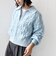 【WEB限定】〈手洗い可能〉フラワー ジャカード ジップ カーディガン