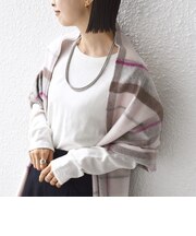〈洗濯機可能〉ラメ クルーネック 長袖 ニット