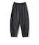 SHIPS Primary Navy Label:ウール ジャージー パンツ 25AW