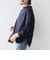 【WEB限定】〈手洗い可能〉バルフィー ロング シャギー ボトルネック プルオーバー