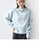 【WEB限定】〈手洗い可能〉バルフィー ロング シャギー ボトルネック プルオーバー