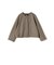 SHIPS Primary Navy Label:ウール ジャージー ノーカラー ジャケット