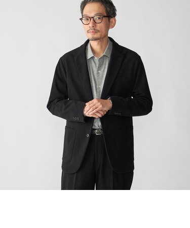 SHIPS:〈手洗い可能〉トリコット コーデュロイ ジャケット (セットアップ対応)