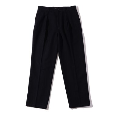 Southwick:〈セットアップ対応〉Gate Label フェルテッド 1プリーツ スラックス