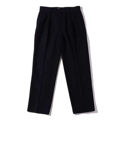 Southwick:〈セットアップ対応〉Gate Label フェルテッド 1プリーツ スラックス