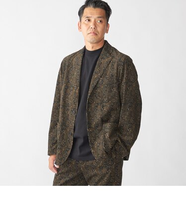 Southwick:〈セットアップ対応〉 Gate Label プリント コーデュロイ ジャケット