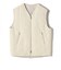 SHIPS Primary Navy Label:〈手洗い可能〉スクエア キルト リバーシブル ジレ