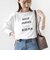 ロング スリーブ プリント TEE