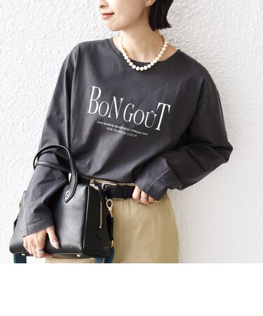 ロング スリーブ プリント TEE