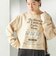 【SHIPS別注】Odub: フォト プリント クロップド ロングスリーブ TEE