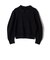 SHIPS Primary Navy Label:〈手洗い可能〉シルク混 レース 襟 プルオーバー